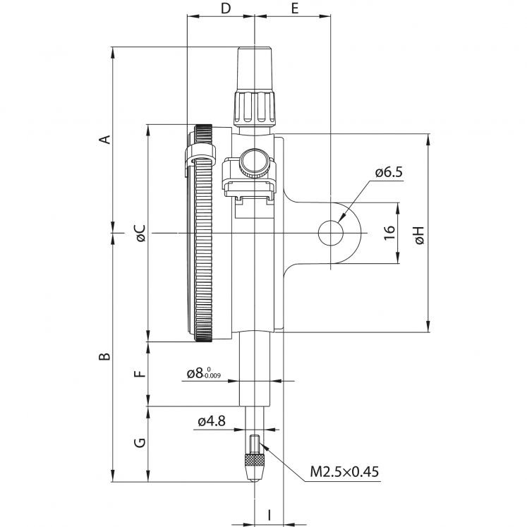 MITUTOYO SERIE 2 COMPARADOR EXTERIOR D2364