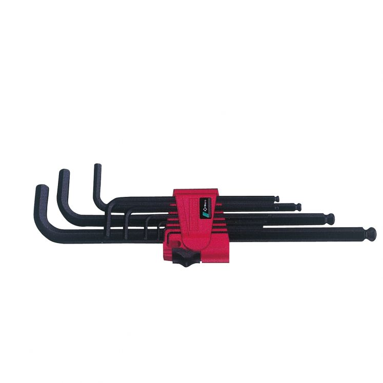 WERA KIT DE CHAVES EM L SEXTAVADAS LONGAS COM PONTA ESFERICA