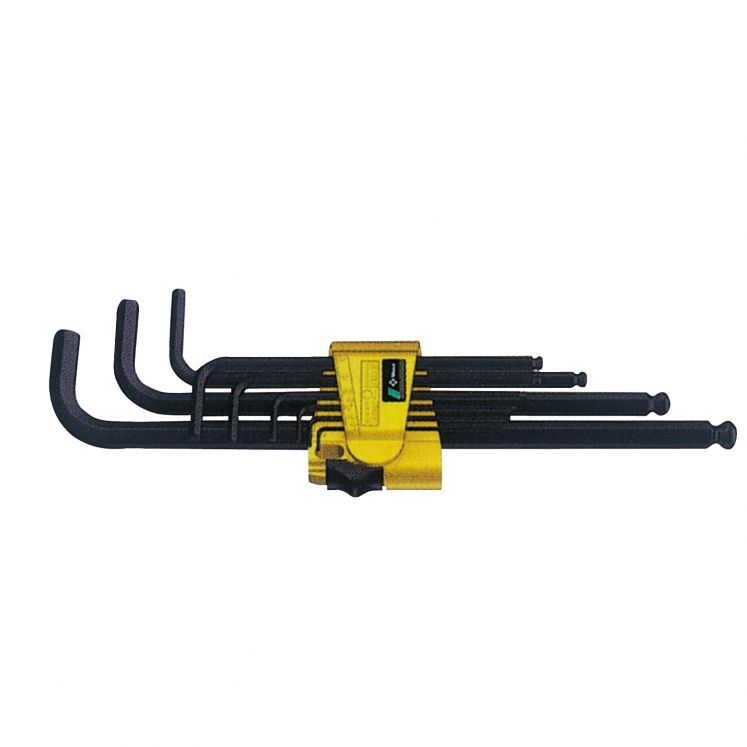 WERA KIT DE CHAVES EM L SEXTAVADAS LONGAS, EM POLEGADAS