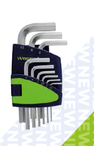 WODEX E2296 JOGO CHAVES SEXTAVADAS 9 PÇS