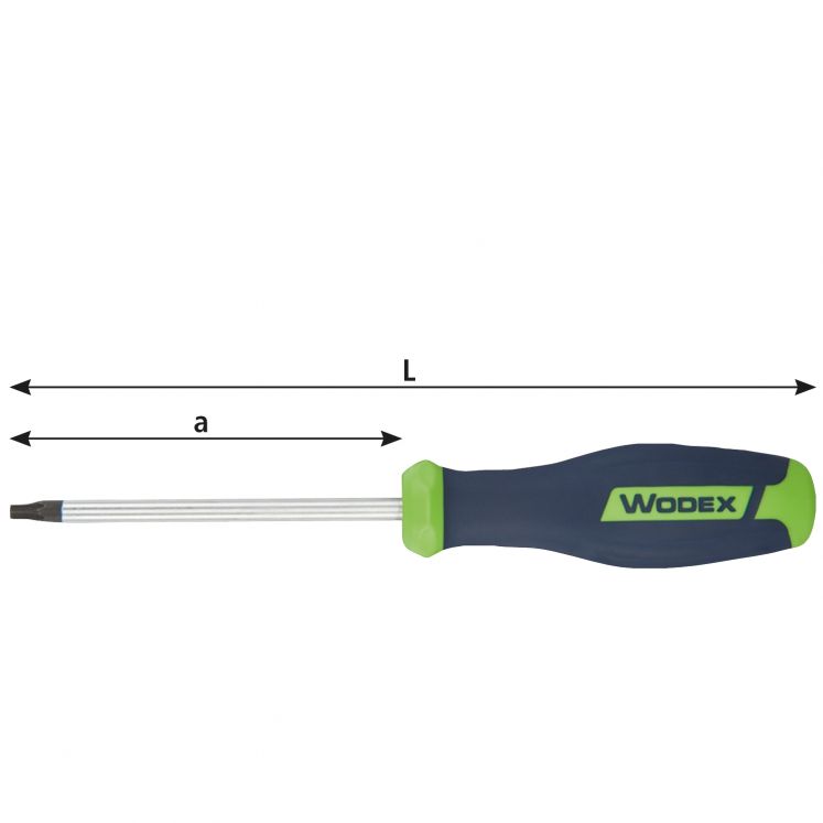 WODEX CHAVE DE FENDAS PARA PARAFUSOS TORX