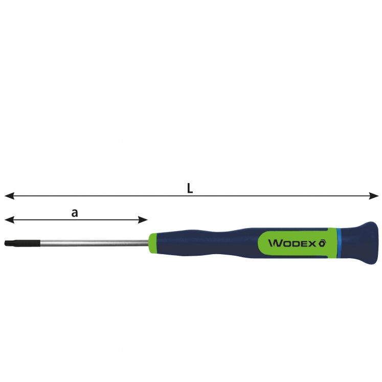 WODEX MICRO CHAVE DE FENDAS PARA PARAFUSOS TORX