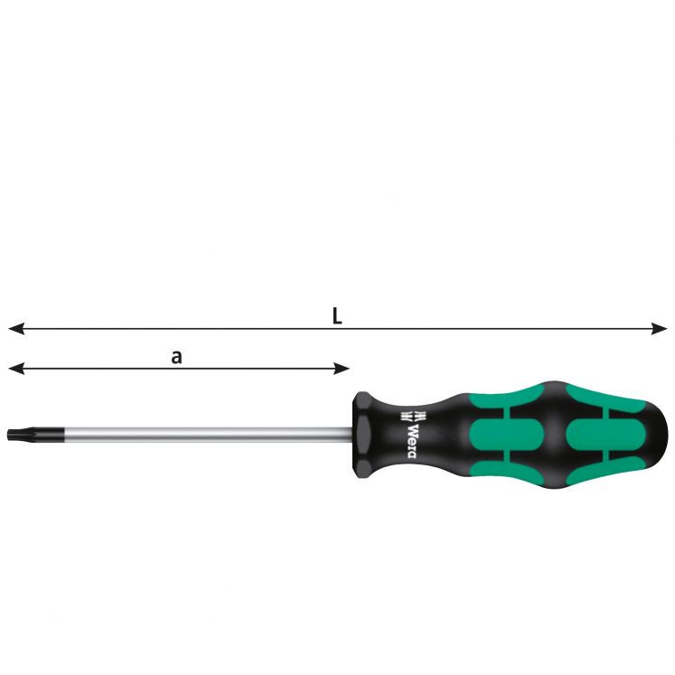 WERA CHAVES DE FENDAS PARA PARAFUSOS TORX PLUS