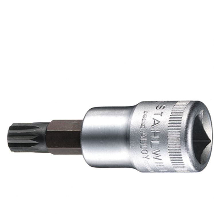 STAHLWILLE ROQUETES 1/2" PARA PARAFUSOS COM PERFIL XZN E4550