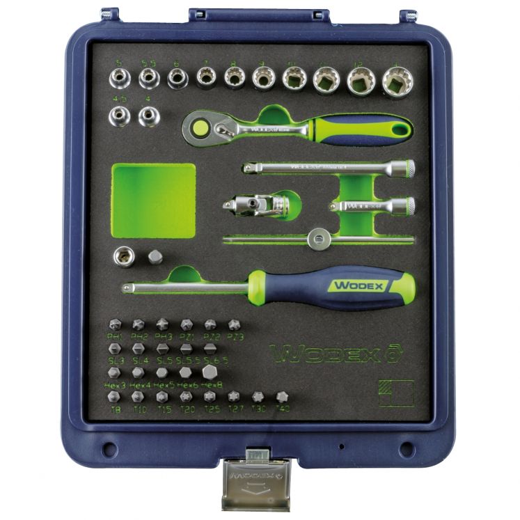WODEX KIT DE 44 FERRAMENTAS  E4890