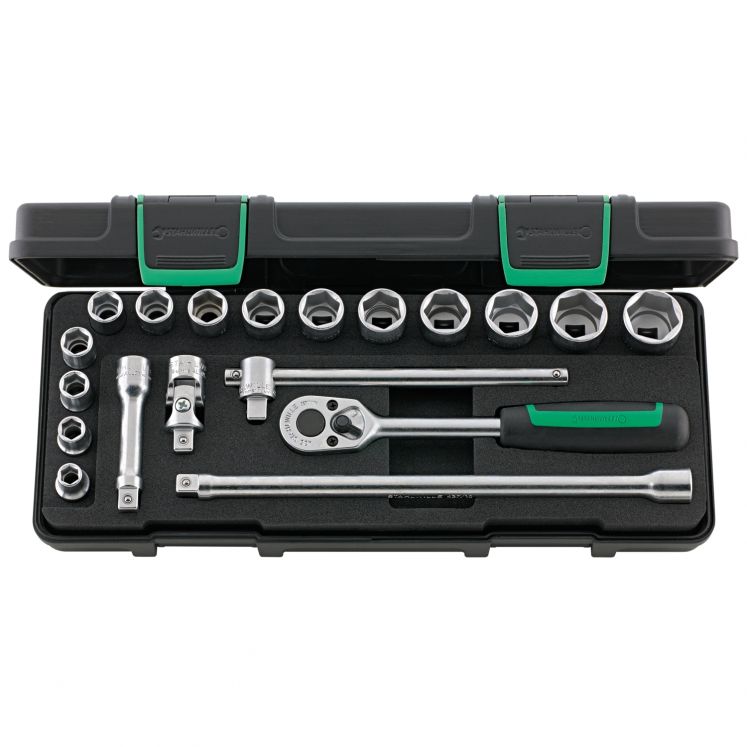 STAHLWILLE KIT DE CHAVES DE ROQUETE HEXAGONAIS EM CAIXA DE ABS  E4912