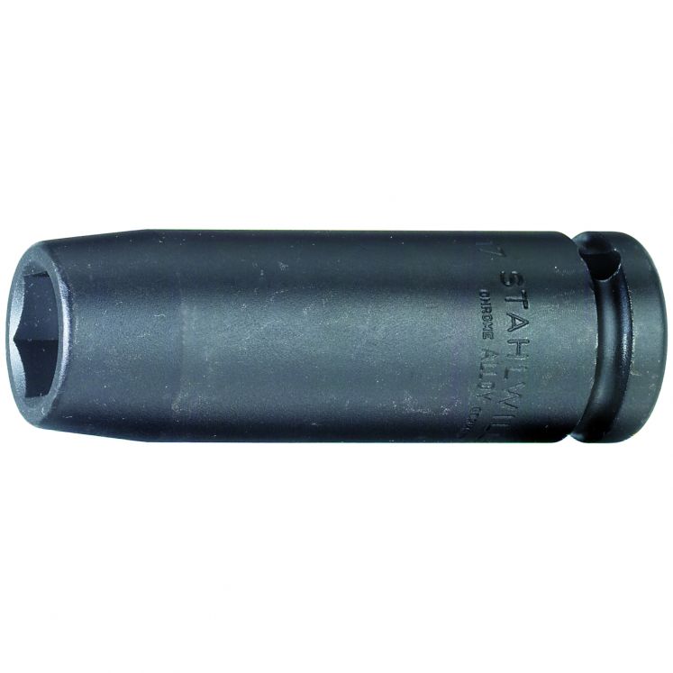 E5420 STAHLWILLE CHAVE DE CAIXA HEXAGONAL DE IMPACTO - VERSÃO LONGA 1/2" E5420