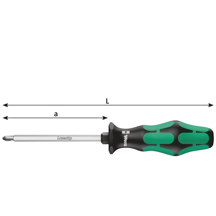 WERA CHAVE DE FENDAS PARA PARAFUSOS PHILLIPS SK E5812