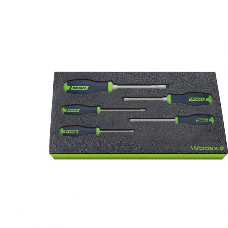 WODEX KIT DE CHAVES DE FENDAS E6080