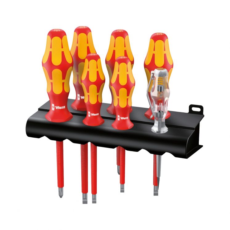 WERA KIT DE CHAVES DE FENDAS VDE ISOLADAS E6185