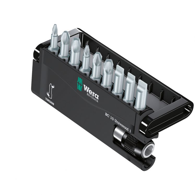 WERA KIT DE BITS DE TORÇÃO E SUPORTE COM MAGNÉTICO E ENCAIXE RÁPIDO E7538