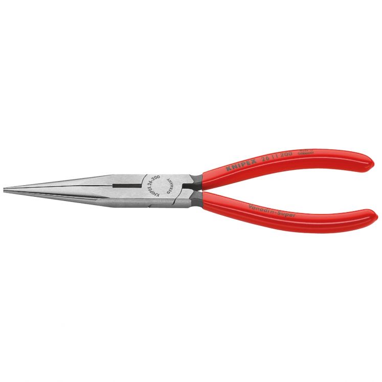 ALICATE PONTA MEIA REDONDA PARA MECâNICA FINA KNIPEX 26 11 200
