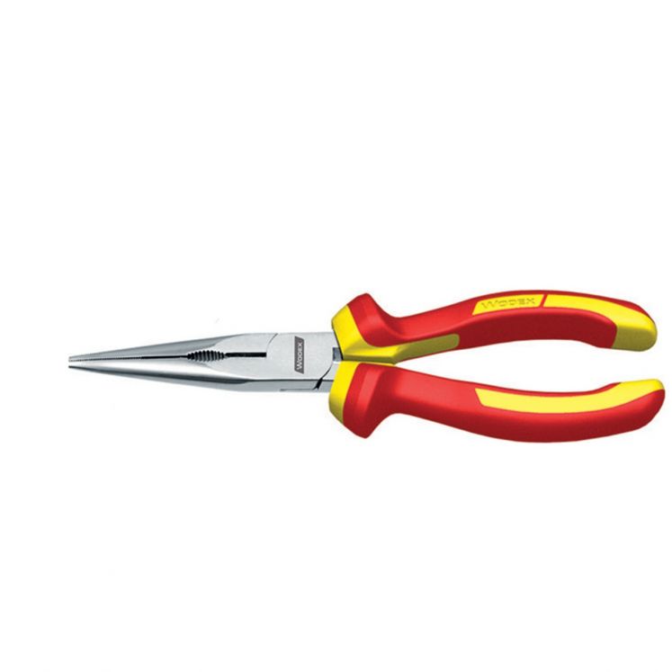 ALICATES PONTA MEIA REDONDA VDE ISOLADO 1000 VOLTS WODEX WX3210