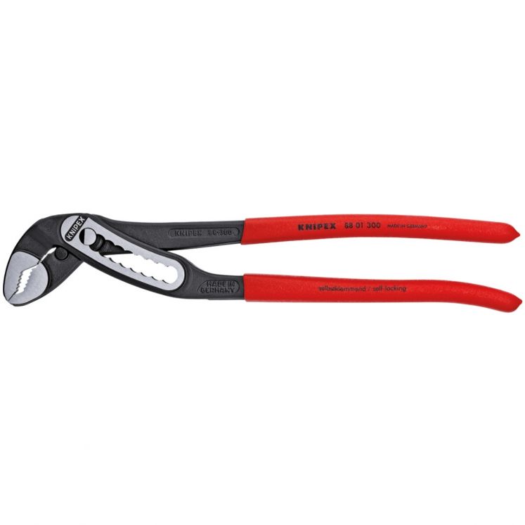 ALICATE AJUSTÁVEL PARA TUBOS E PORCAS - MODELO ALLIGATOR KNIPEX 88 01 180 / 250 / 300 400