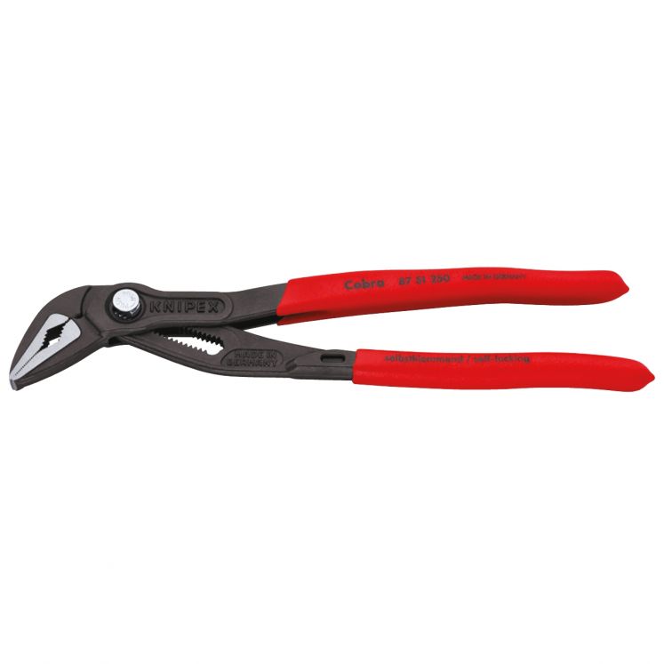 ALICATE AJUSTÁVEL PARA TUBOS E PORCAS - MODELO COBRA ES KNIPEX 87 51 250