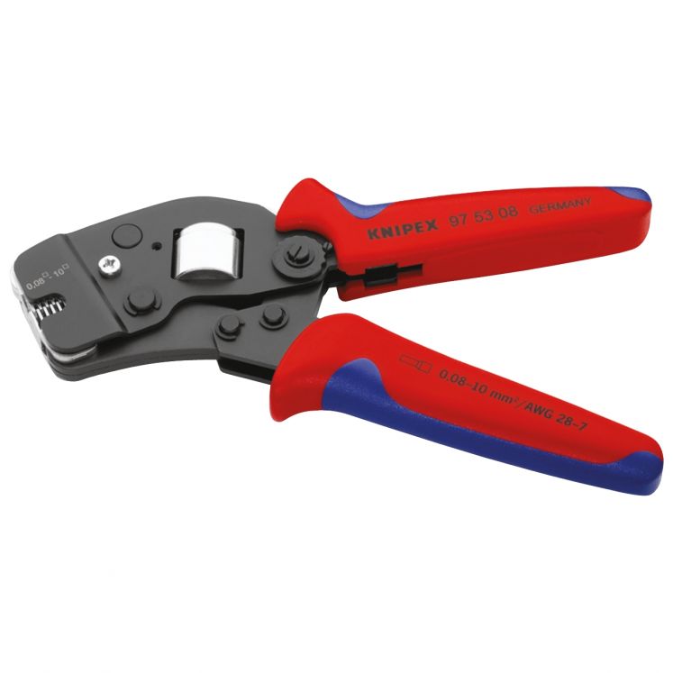ALICATE DE APERTO PARA TERMINAIS DE BUCHAS KNIPEX 97 53 08
