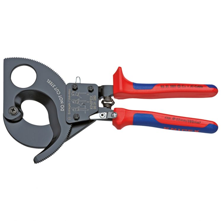 TESOURA PARA CABOS DE COBRE E ALUMíNIO KNIPEX 95 31 280
