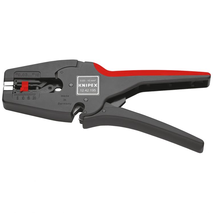 ALICATES DE DECAPAGEM COM CONTROLO AUTOMáTICO MULTISTRIP KNIPEX 12 42 195