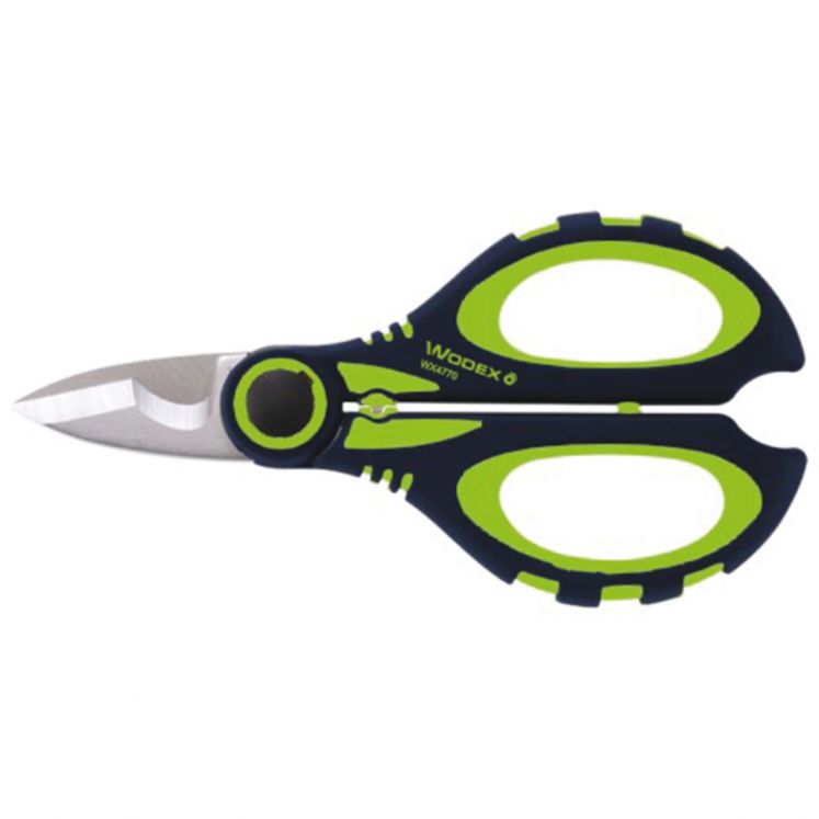 TESOURA PARA ELECTRICISTAS - LAMINAS DE AçO INOX WODEX WX4770