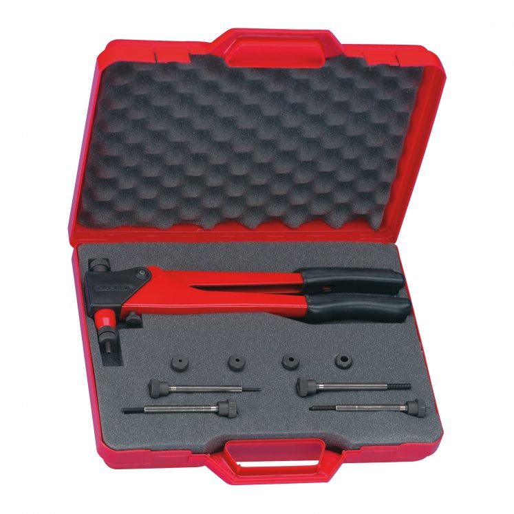 MáQUINA DE REBITAGEM MANUAL PARA INSERTOS ROSCADOS FAR EXTRA KJ21