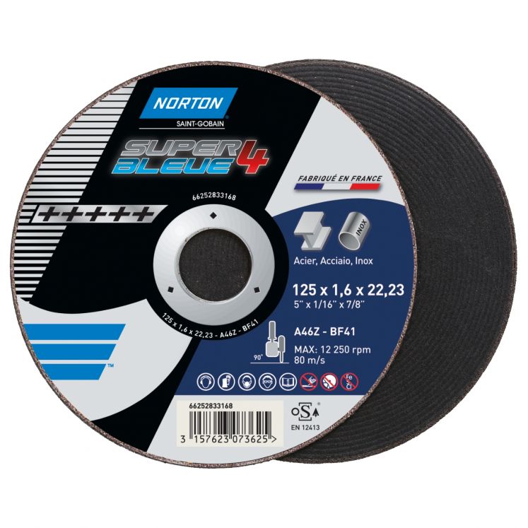 NORTON DISCOS DE CORTE PLANOS G0215