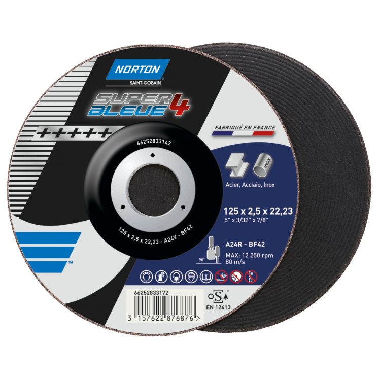 NORTON DISCOS DE CORTE  REBAIXADOS G0312