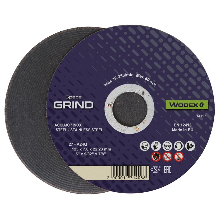 DISCOS DE REBARBAR REBAIXADOS  G0317