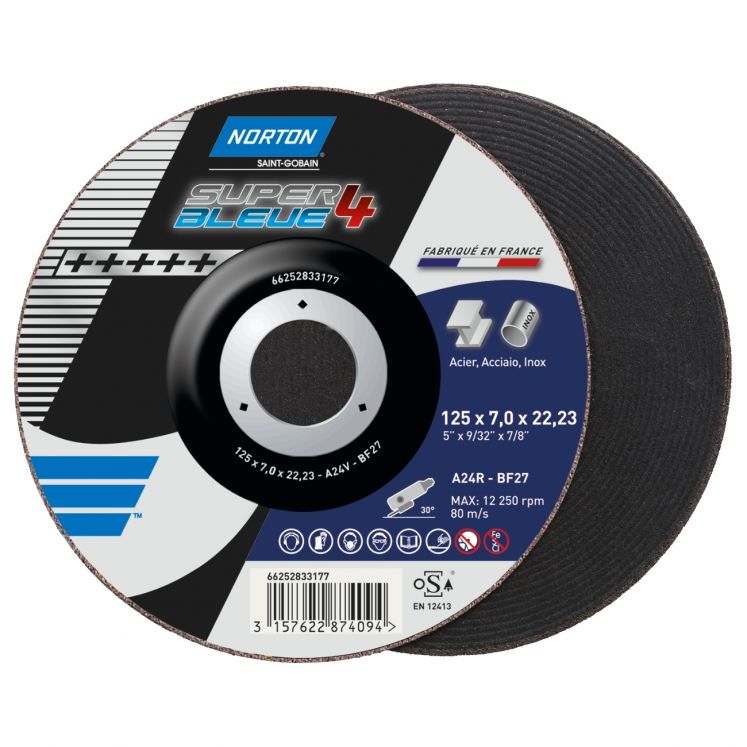 NORTON DISCOS DE REBARBAR REBAIXADOS G0325