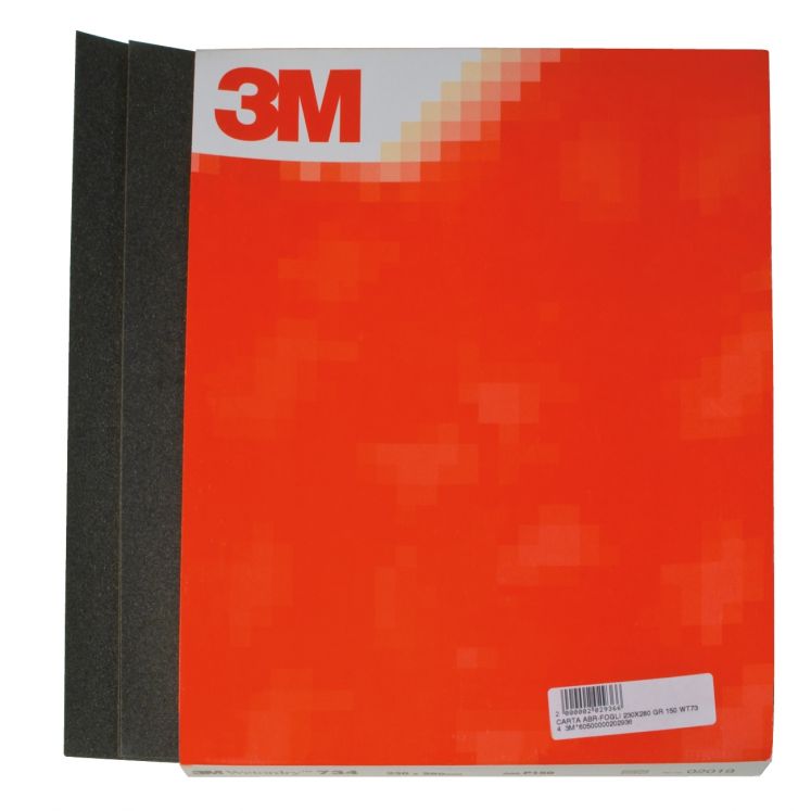 3M FOLHAS DE LIXA EM CARBONETO DE SILICONE A PROVA DE AGUA G3405