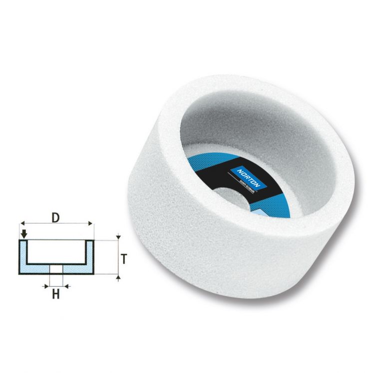 NORTON DISCOS ABRASIVOS EM OXIDO DE ALUMINIO G7310