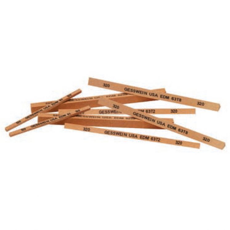 GESSWEIN PEDRAS DE POLIR EDM, 6 X 3 X 150 MM G7810