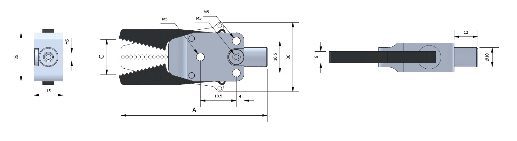 Garras de Jito GZ12-10-10 Standard