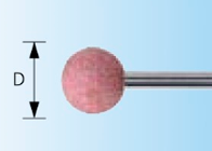 PFERD MóS MONTADAS ESFéRICAS KU DUREZA O