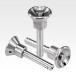 BALL LOCK PIN STAINLESS STEEL, SELF-LOCKING
