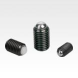 BALL-END THRUST SCREW WITHOUT HEAD