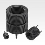 THREADED INSERT SELF-LOCKING STAINLESS STEEL, REINFORCED
