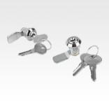 QUARTER-TURN LOCK SMALL VERSION ZINC KEY