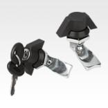 QUARTER-TURN LOCK WITH WING KNOB