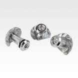 QUARTER-TURN LOCK WITH STEPPED CAM