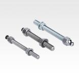 THREADED SPINDLE FOR SWIVEL FEET