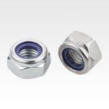 HEXAGON NUT WITH CLAMPING ELEMENT