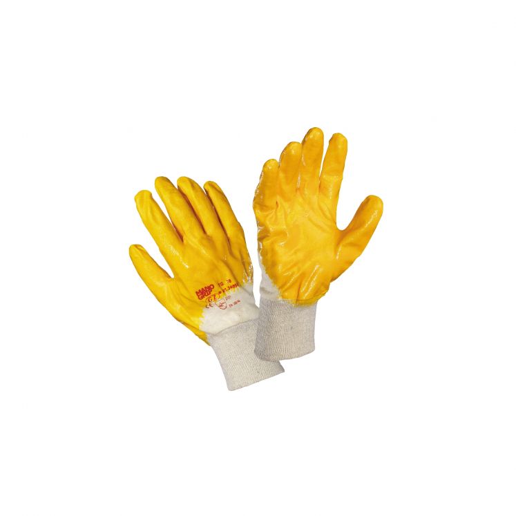 LUVAS AMARELAS REVESTIDAS A NBR K2228