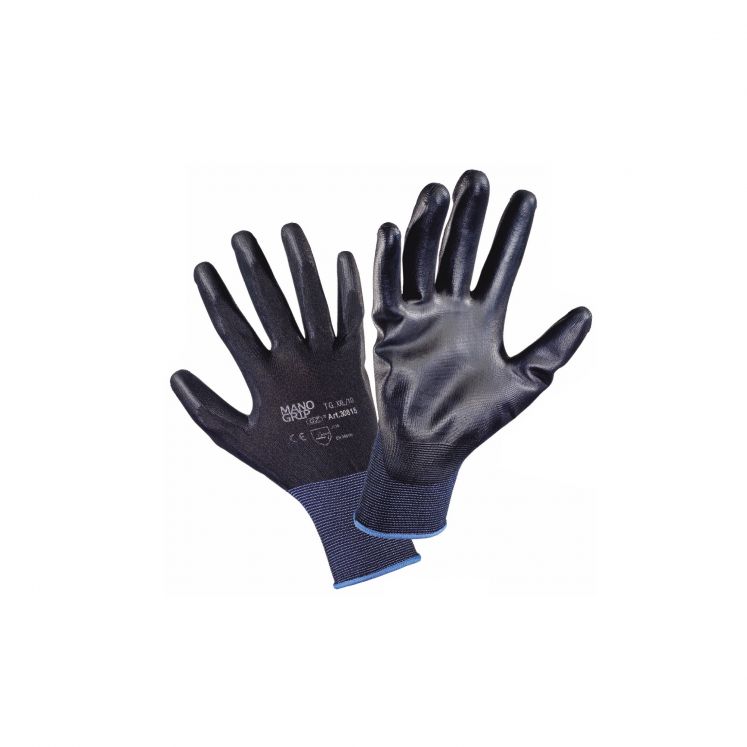 LUVAS EM FIO DE NYLON REVESTIDAS A POLIURETANO K2313