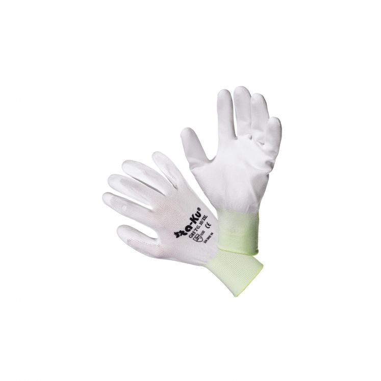 LUVAS EM FIO DE NYLON REVESTIDAS A POLIURETANO K2316