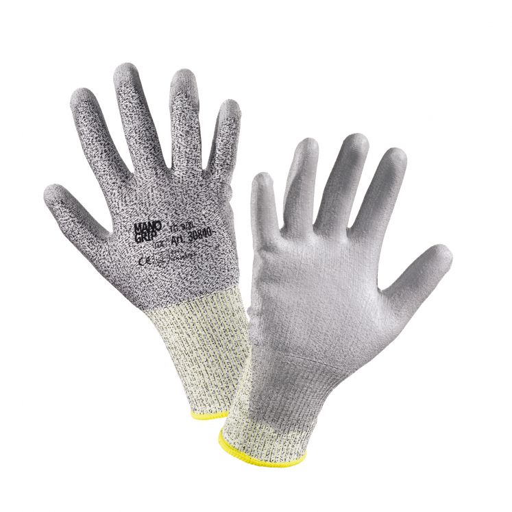 LUVAS REVESTIDAS A POLIURETANO RESISTENTES AO CORTE K2330