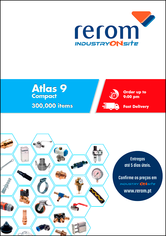 CATáLOGO ATLAS 9 - HIDRáULICA, PNEUMáTICA & COMPONENTES