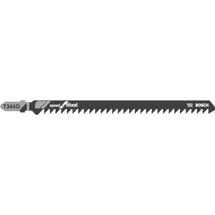 BOSCH LÂMINAS PARA MADEIRA T 344 D