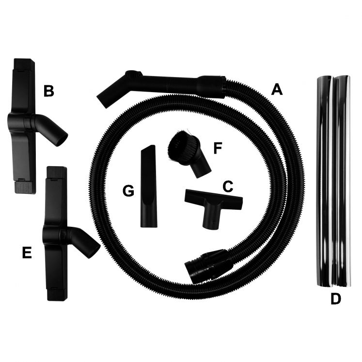 LTEC N5980 ACESSÓRIOS PARA ASPIRADOR A VÁCUO BREEZY Ø36MM