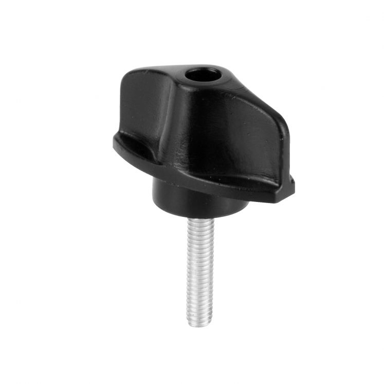 WRK N8719 MANIPULO DE MOVIMENTAÇÃO FORMATO ASA EM TECHNOPOLYMER - ENCAIXE ZINCADO