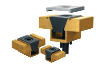 WEDGE CLAMP WITH MACHINING ALLOWANCE